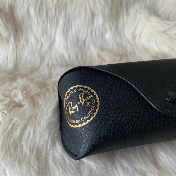 Ray-Ban Case For Sunglasses Glasses Sunnies Unisex + Cloth - Picture 1 of 6
